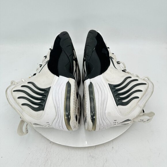 Nike Air Sonic Flight High Men Size 10.5 641333 100 Black White Gary Payton Shoe - Picture 6 of 11